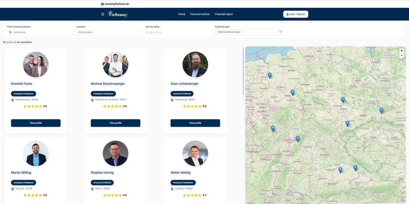 FixFinanz platform